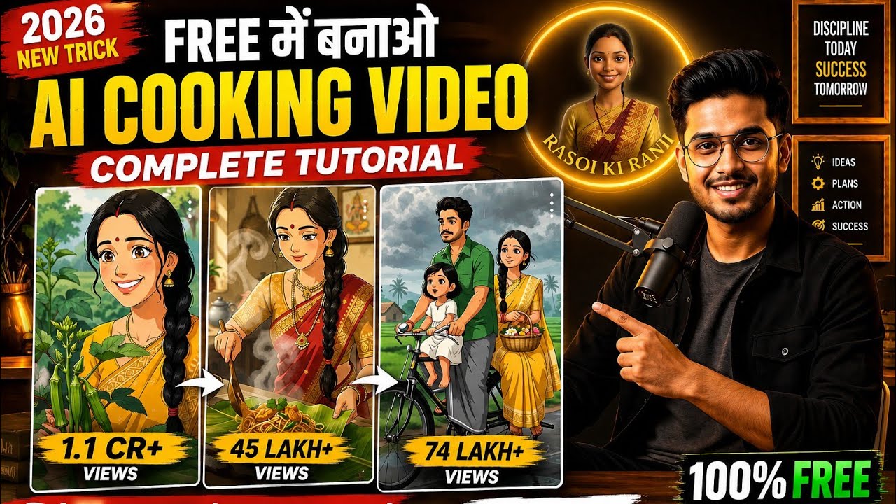 How to Create AI Videos FREE In 2026 🔥 | Ai Video Full Tutorial Video 😱 | Google Flow AI Tutorial