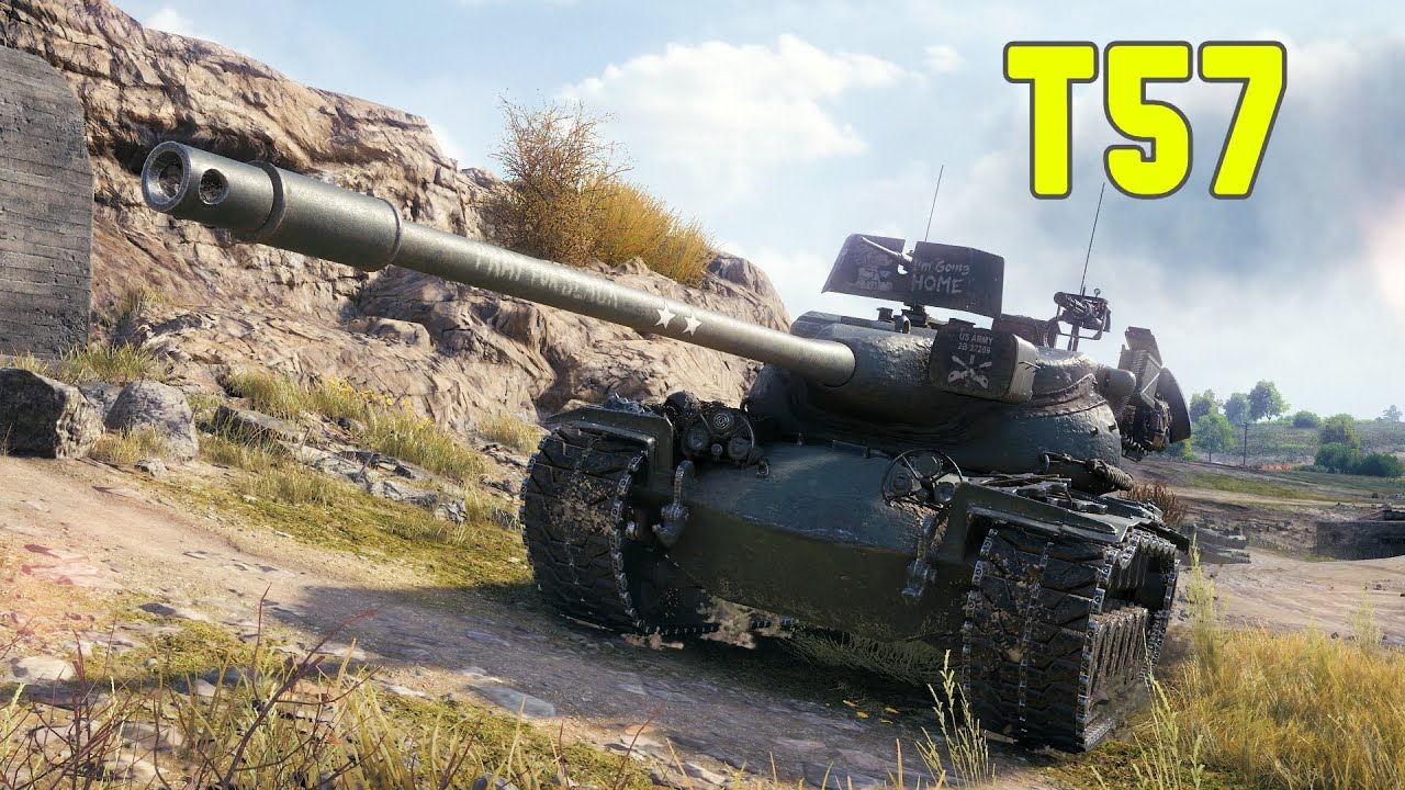 World of Tanks T57 Heavy Tank - 3 Kills 10,7K Damage