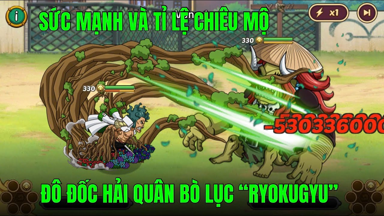 HUYỀN THOẠI HẢI TẶC - TEST SỨC MẠNH CỦA ĐÔ ĐỐC MỚI RA MẮT NÀO AE ƠI..VỊ TƯỚNG VỚI LƯỢNG DAME SIÊU TO