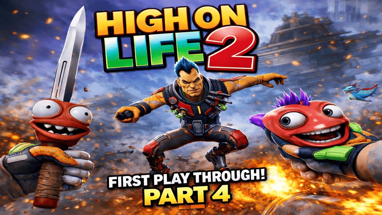 High On Life 2, FIRST PLAY THROUGH! Part 4, LIVE! 🔴