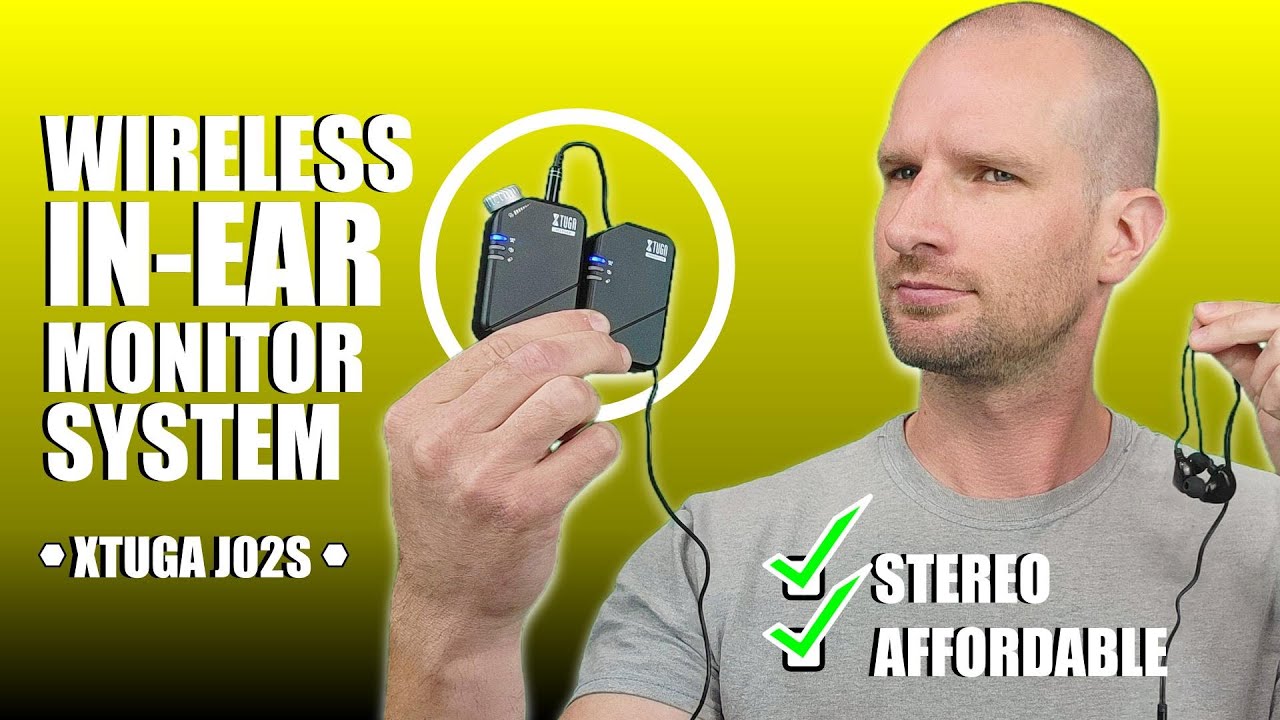 An Affordable Stereo Wireless In-Ear Monitor System - Xtuga J02S