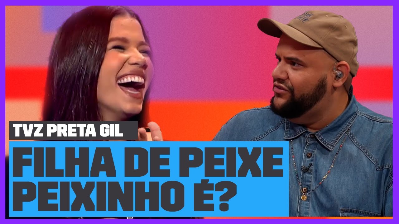 T&iacute;lia REVELA como &eacute; ser FILHA do Dennis! | TVZ Preta Gil