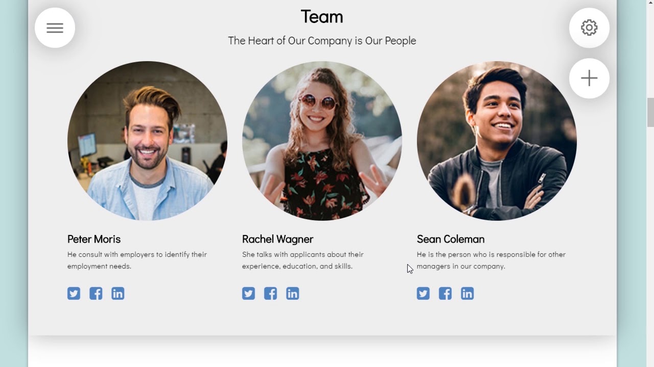 8b Easy Website Builder | Company Template!