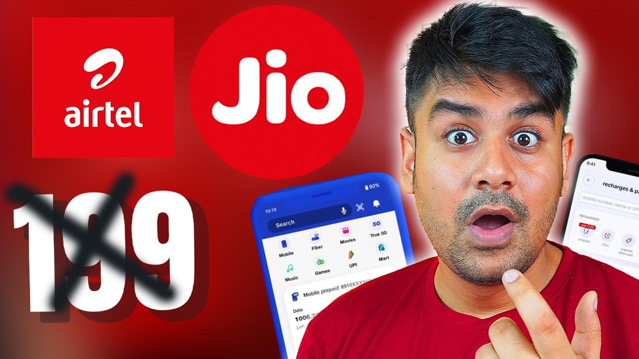 No Only Calling Plans - Why Jio & Airtel Pushing Their Apps ?