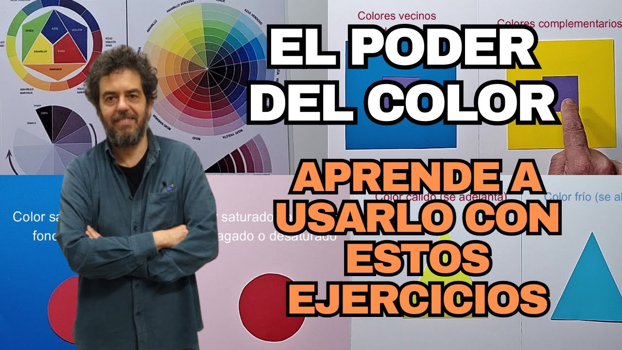 DESCUBRE EL PODER DEL COLOR CON ESTOS EJERCICIOS SOBRE CÓMO PERCIBIMOS LOS COLORES.