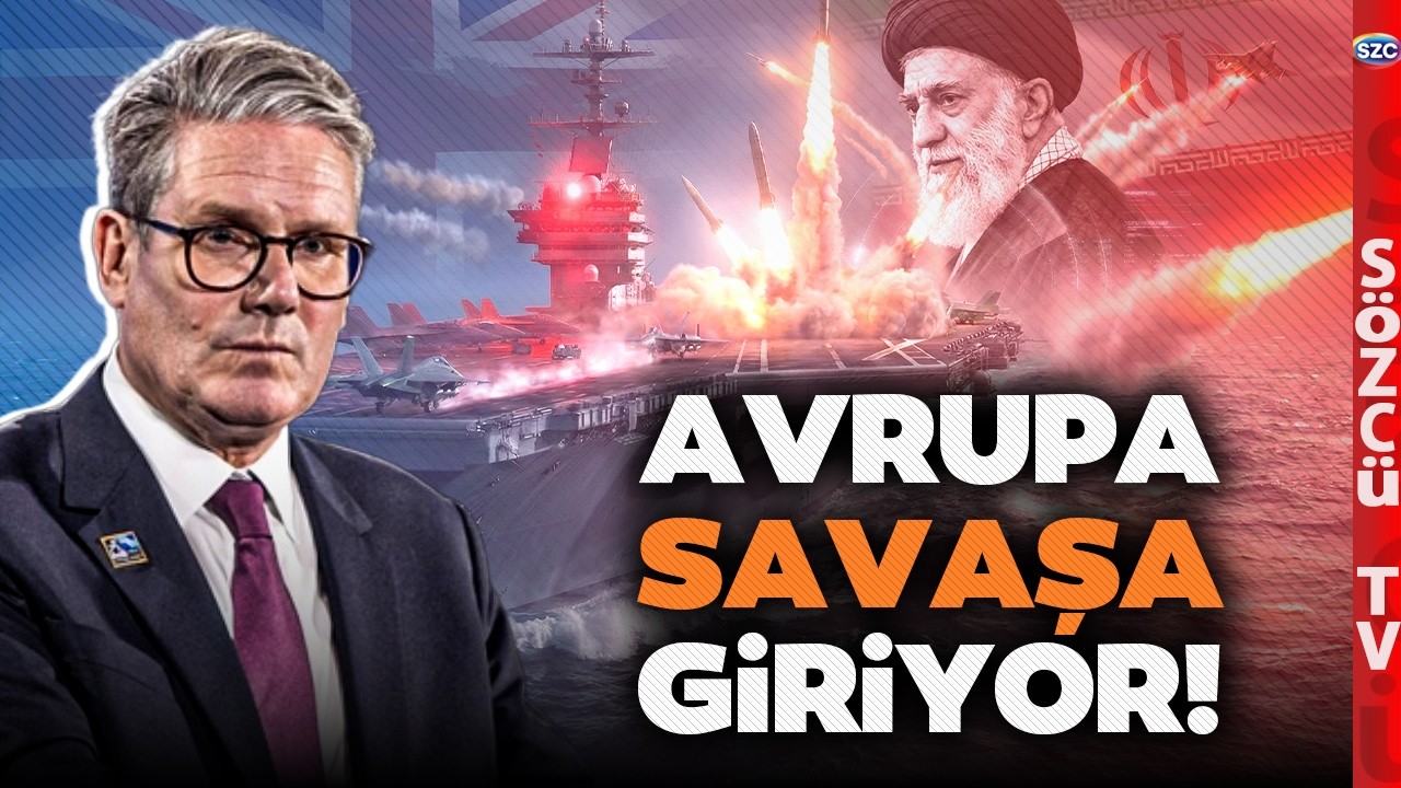 O Ülke Savaş Gemilerini Gönderdi! İran İçin Ateş Çemberi! Savaş Avrupa'ya Sıçrıyor!