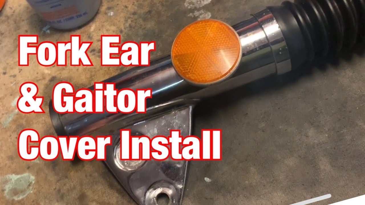 CL350 Fork Ears & Gaiters  Install-Vintage Honda Motorcycle Restoration: Part 95