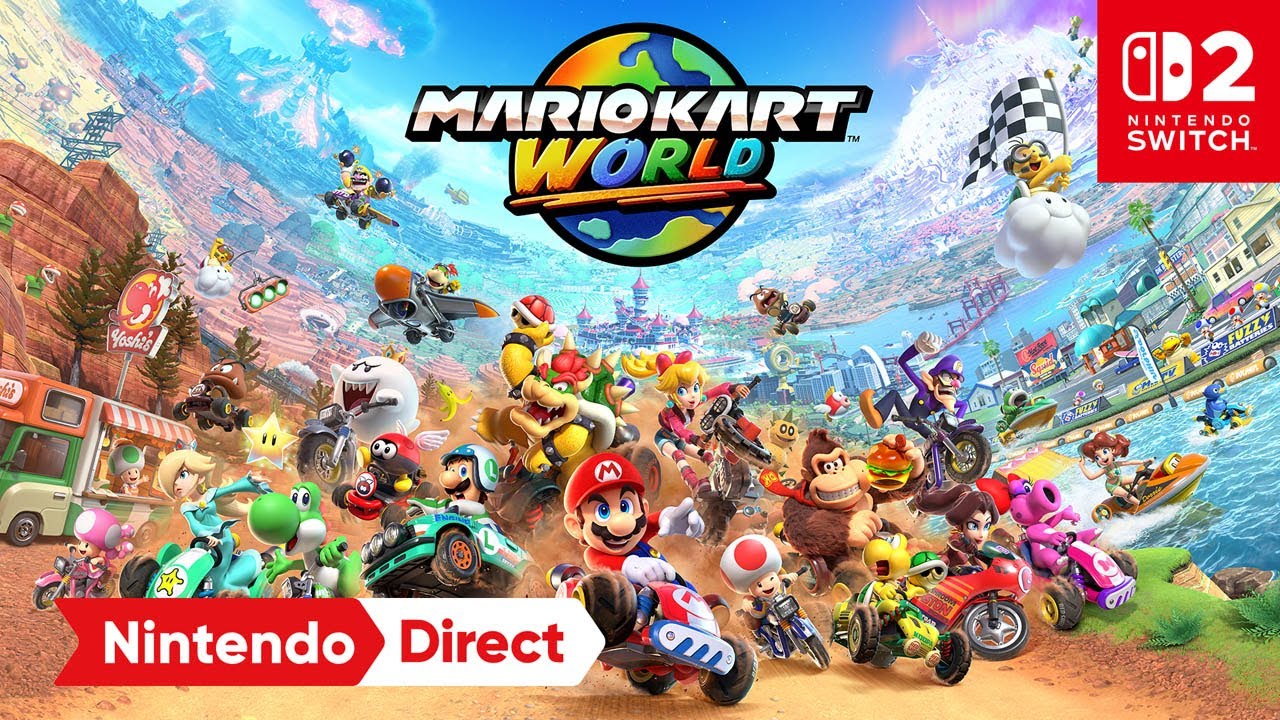 Mario Kart World &ndash; Nintendo Direct | Nintendo Switch 2