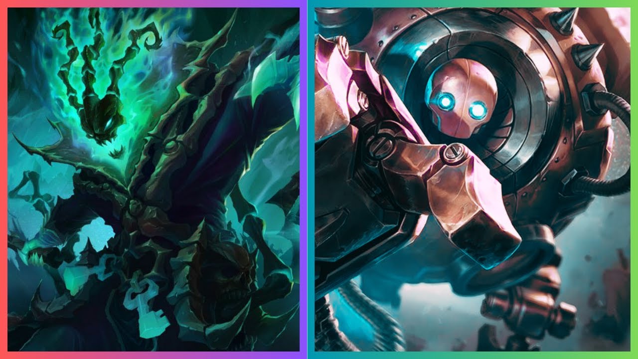 10월의 블리츠크랭크, 쓰레쉬 매드무비/blitzcrank, thresh mongtage