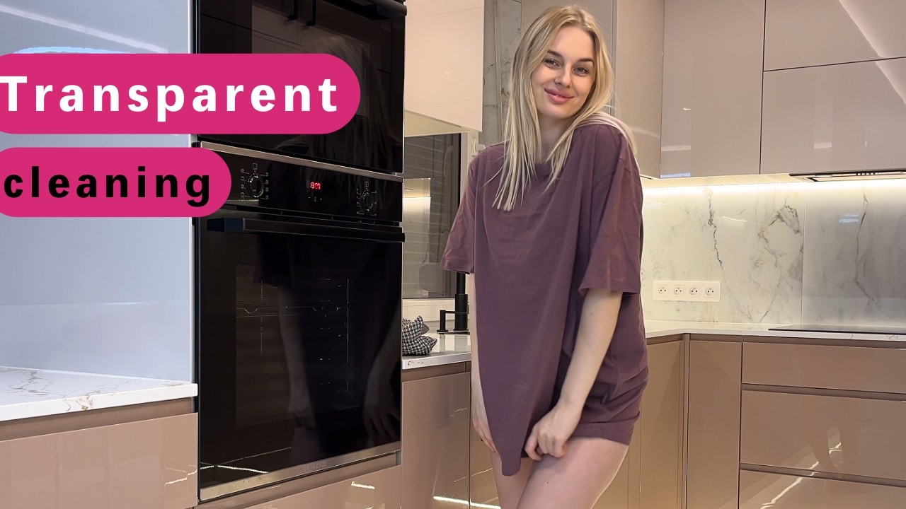 [4K] Oven Cleaning Moment | Cozy & Peaceful Reset