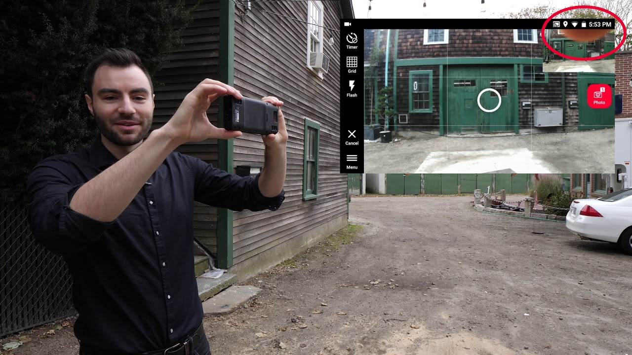 Measuring from images with the BLK3D