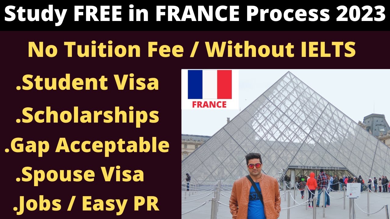 Study FREE in FRANCE Process 2023 | Student Visa | No IELTS | No Fee | Jobs | GAP | Spouse Visa | PR