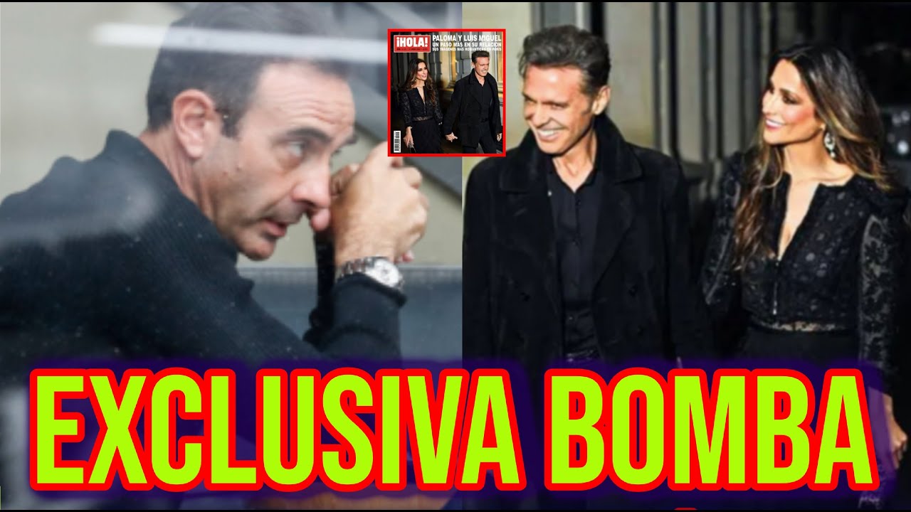 💥ANUNCIO BOMBA de Paloma Cuevas y Luis Miguel HUNDEN farsa de Enrique Ponce y Ana Soria en Antena 3