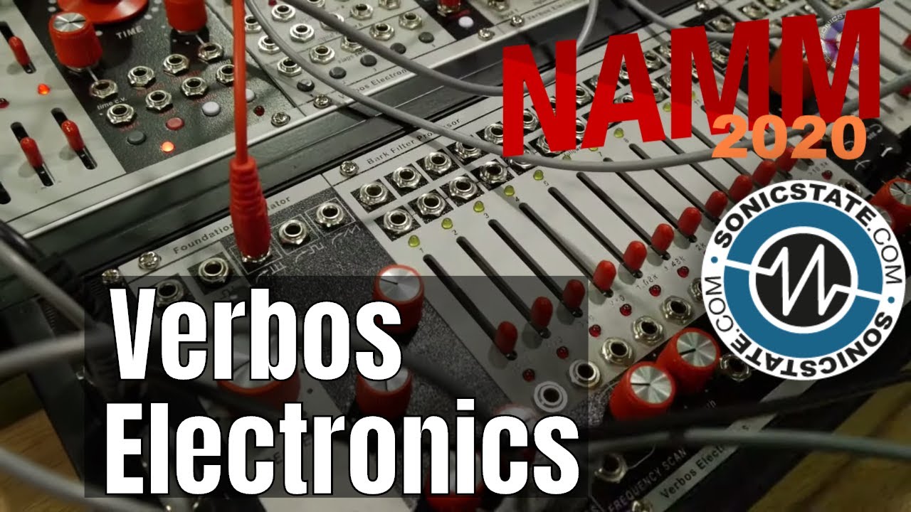 NAMM 2020: Verbos Electronics - Foundation Oscillator, Noise & Filter and Amp & Tone