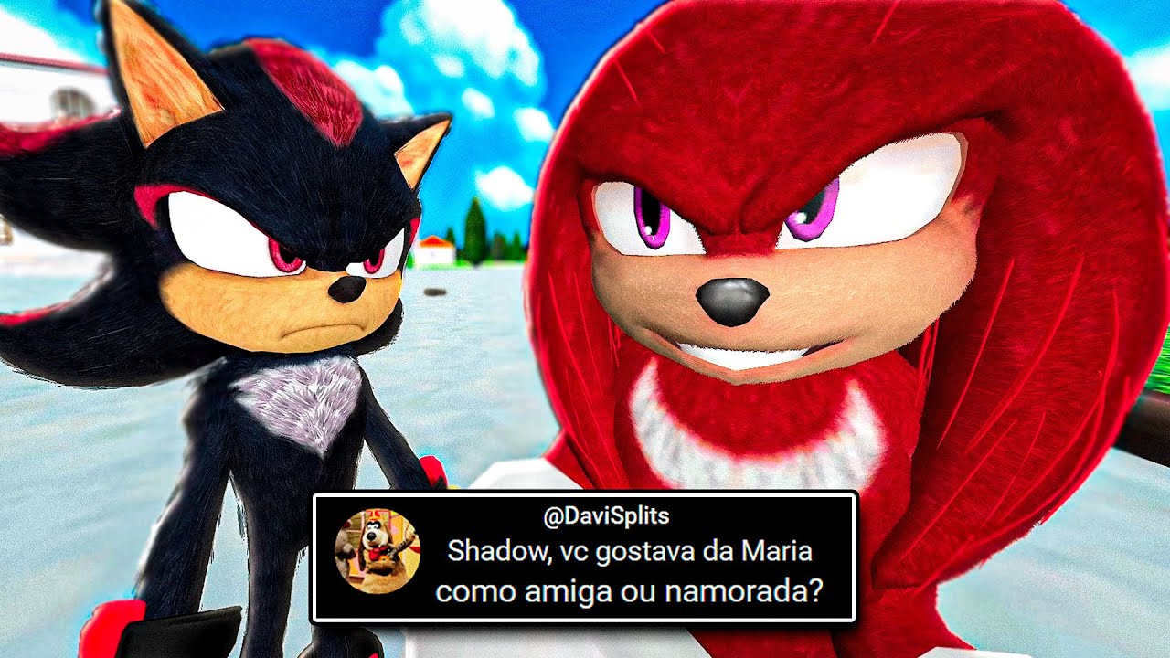 Knuckles e Shadow RESPONDEM no Sonic Vr