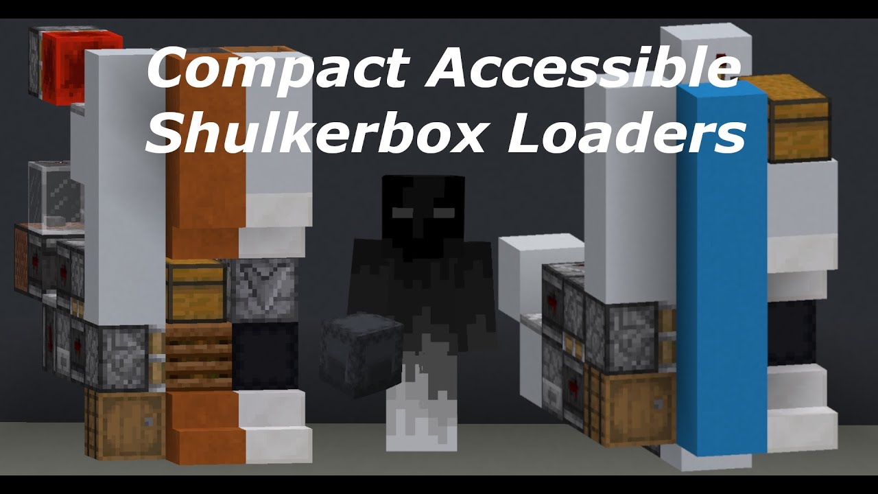 Компактные и доступные погрузчики Shulkerbox