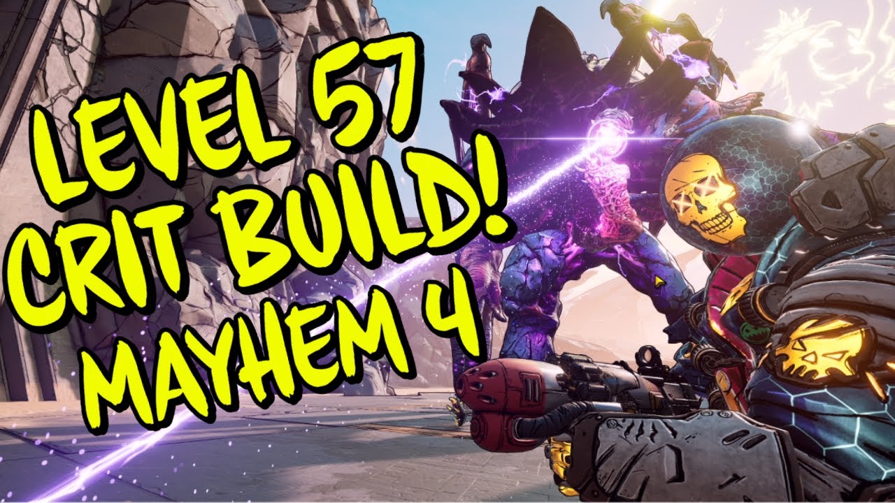Borderlands 3 Level 57 Best FL4K Crit Build (Mayhem 4) Kills Every Boss in Seconds!