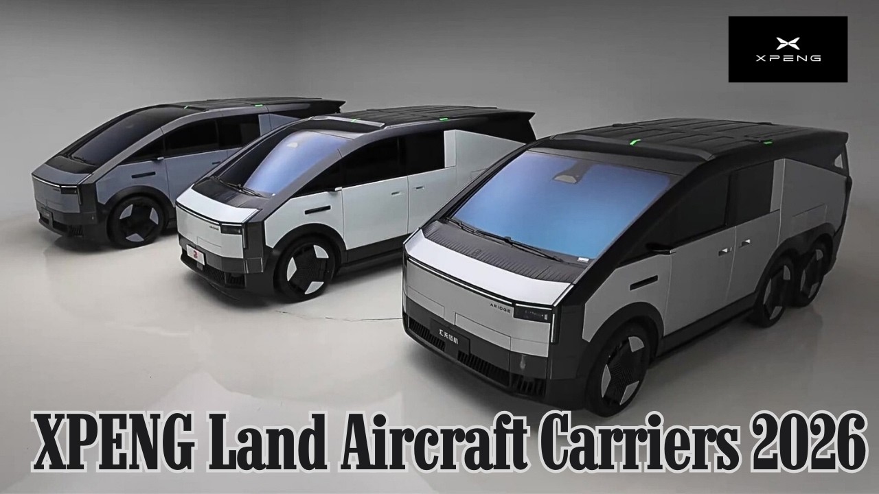 UNBOXING THE FUTURE! 🛸 XPENG Land Aircraft Carrier: 3 Colors Revealed! | Vision Effect TV