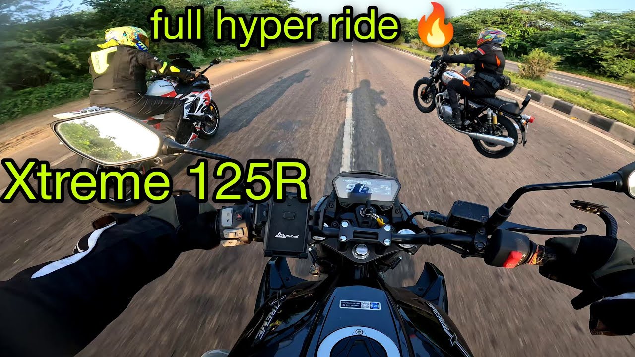 Finally  Sunday ride on Hero Xtreme 125r || Full Hyper Ride #heroxtreme #xtreme125r