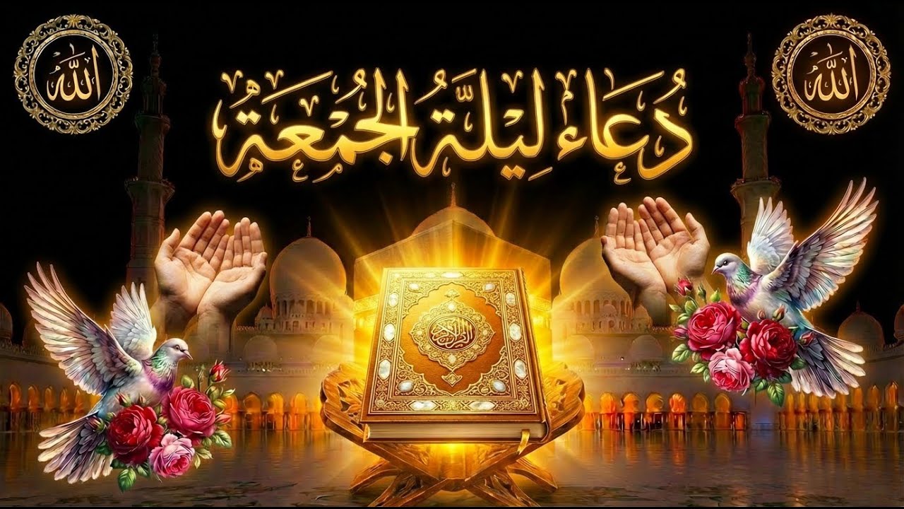 🤲اللهم في ليلة الجمعة أكرمنا بفضلك وجزيل عطائك وسعة رحمتك وكمال نعمتك وشمول عافيتك 🤲✨