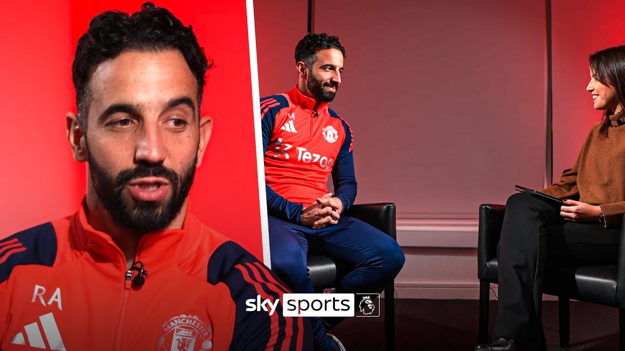 Ruben Amorim on first Manchester derby, start to life at Man United & Dan Ashworth's departure 🔴