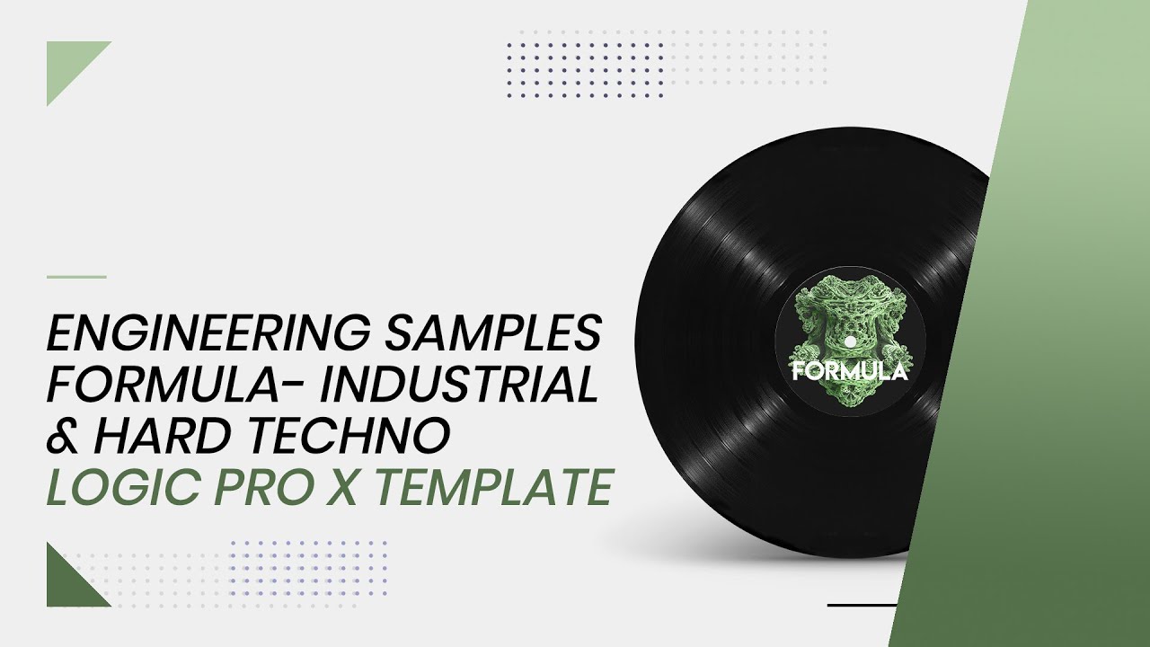 Engineering Samples - FORMULA - Industrial & Hard Techno - Logic Pro X Template Showcase