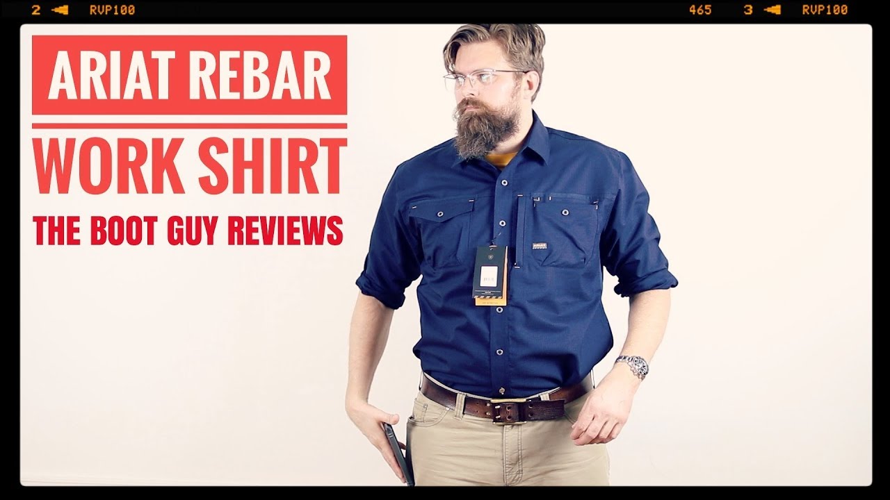 ARIAT Rebar Work Shirt [ The Boot Guy Reviews ]