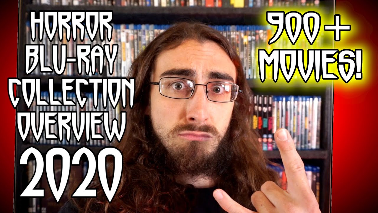 HORROR Blu-Ray Collection Overview for 2020 - 900+ Movies!