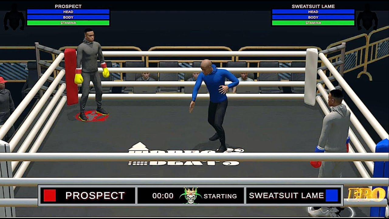 NEW Boxing Game - Bloody Knuckles Street Boxing Simulation Match With Full HUD, 12 Rounds, 3 Minutes