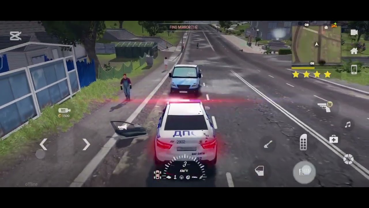 Хаос в Городе: Драка с Полицией!#gta #gtaonly #gangster 