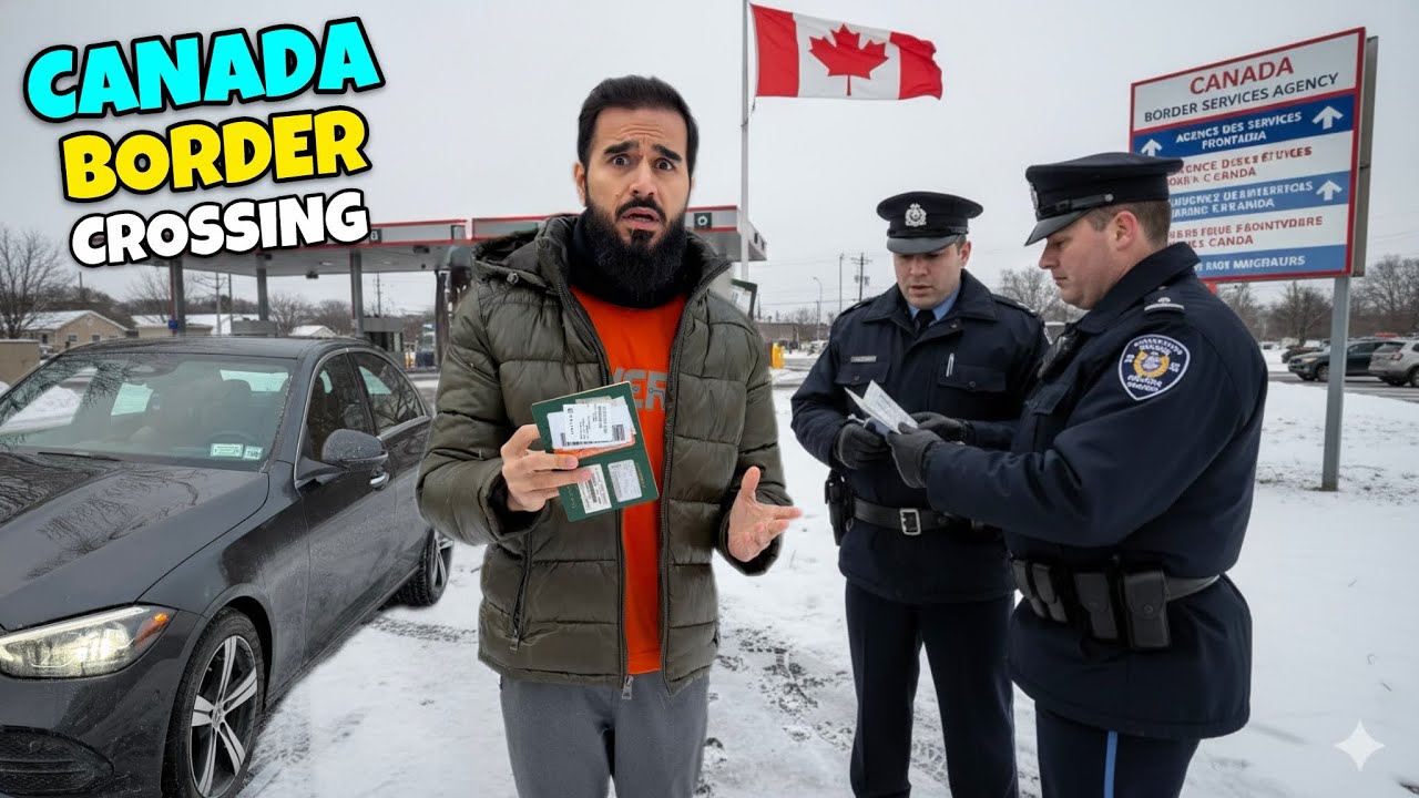 CROSSING BORDER OF CANADA 🇨🇦 WELCOME TO TORONTO 😍