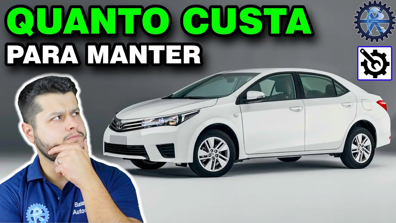 ⚙️ TOYOTA COROLLA XEI 2.0 2016 ⚙️ TODOS os CUSTOS para ADQUIRIR e MANTER