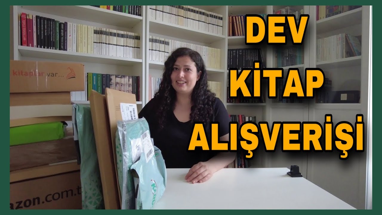 DEV ALIŞVERİŞ // AMAZON İNDİRİMİNDEN ALDIĞIM KİTAPLAR // ABARTTIM