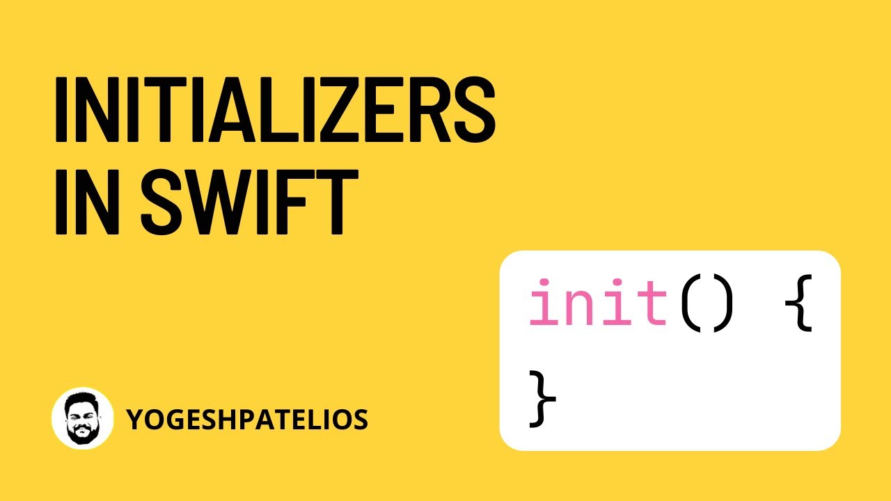 Initializers in swift part-1 : (intro, convenience and designated intializers) - HINDI