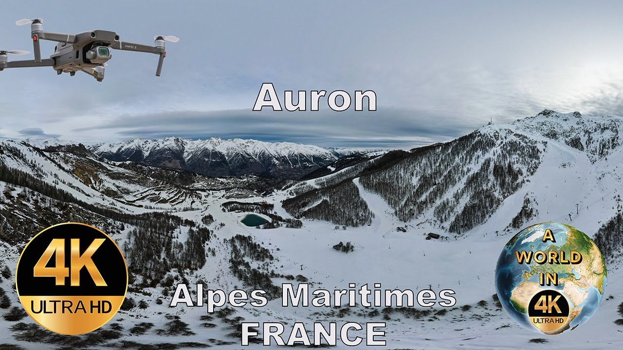 Auron - Alpes Maritimes (FRANCE) - 4K