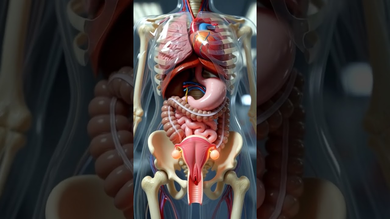 From Ovulation to Menstruation | Female Period Cycle Explained in 3D