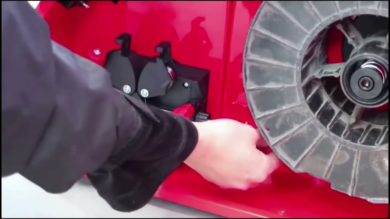 Welding equipment installation video