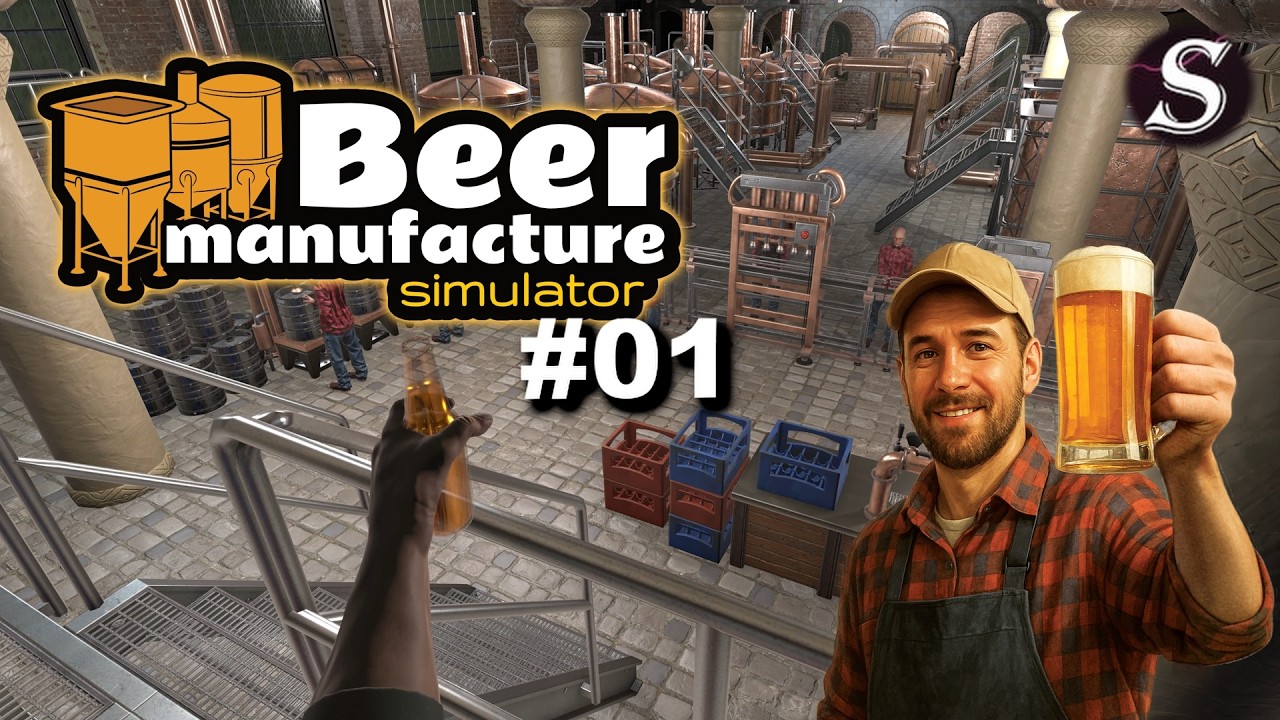 PREMIERA Beer Manufacture Simulator |#01| Mój kraftowy browar. | gameplay PL