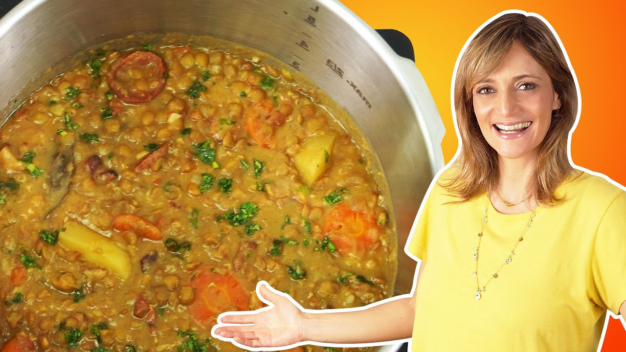 Lentilha com Bacon e Calabresa (Receita da Minha M&atilde;e) | Sal de Flor