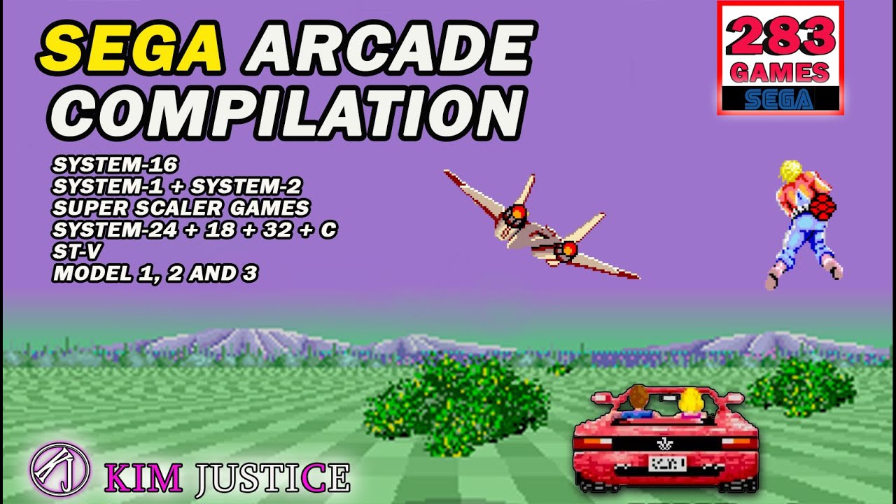 5 HOURS of Classic SEGA Arcade Games Compilation | Kim Justice