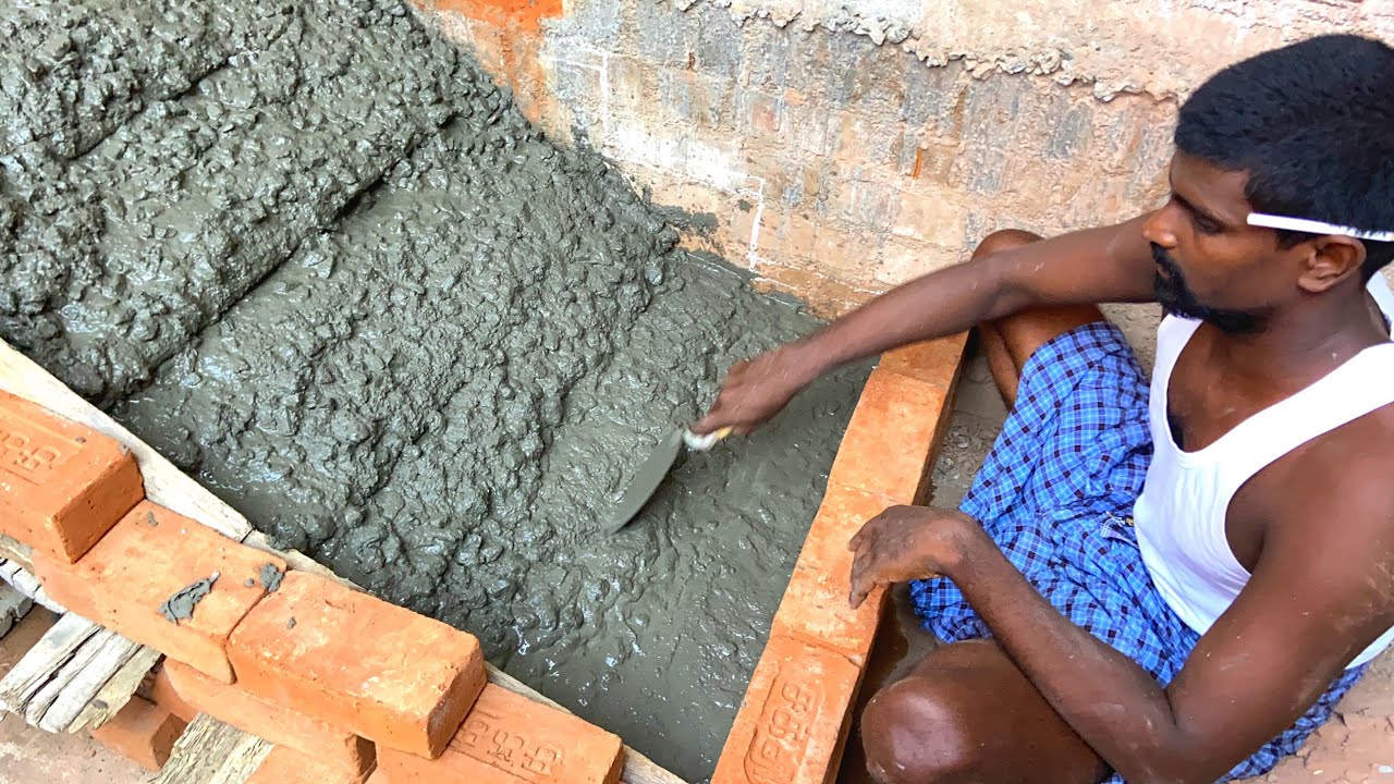 Impressively Amazing Stairs Techniques!-How to Build Design Concrete Staircase-Using by Sand cement