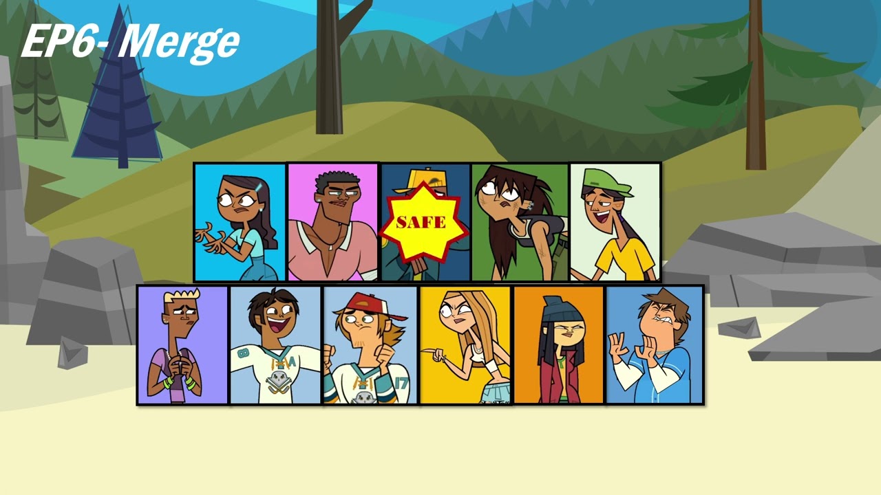 Total Drama Island Reboot- [Season 2]- Elimination Order