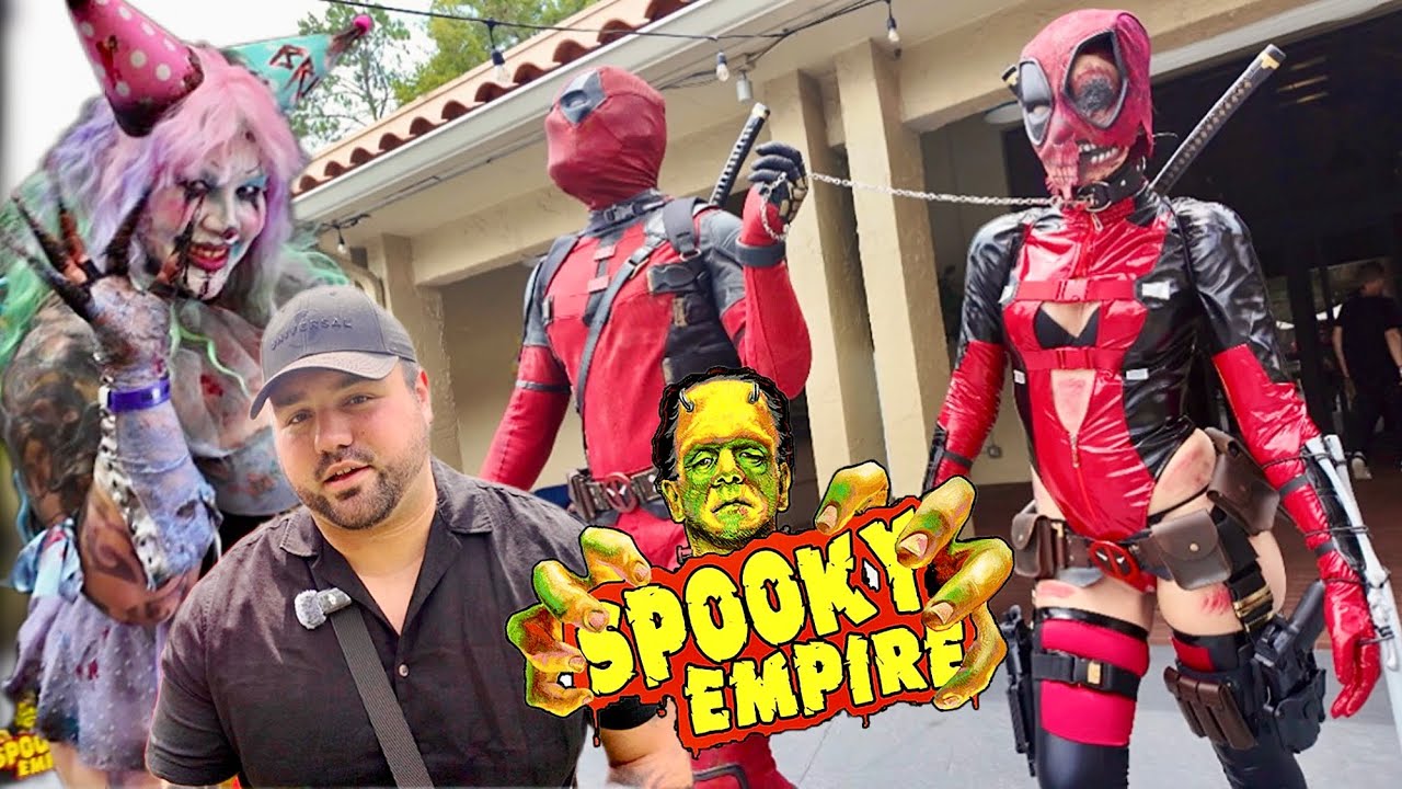 Spooky Empire Orlando 2025 | Horror/Halloween Convention | Cosplay, Movie Actors and Art 😈