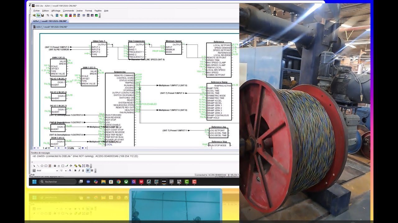 PARTIE 2 : MISE EN SERVICE MACHINE PAR COMMUNICATION PROFIBUS ENTRE DRIVE PARKER AC20 ET CPU S7-300