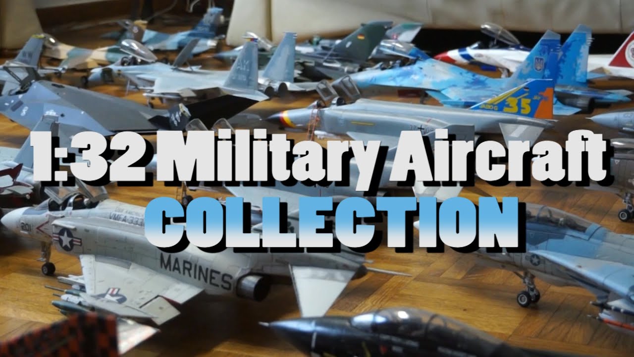 1:32 Military Aircraft Collection Stunning Jets with Unique Paint Jobs