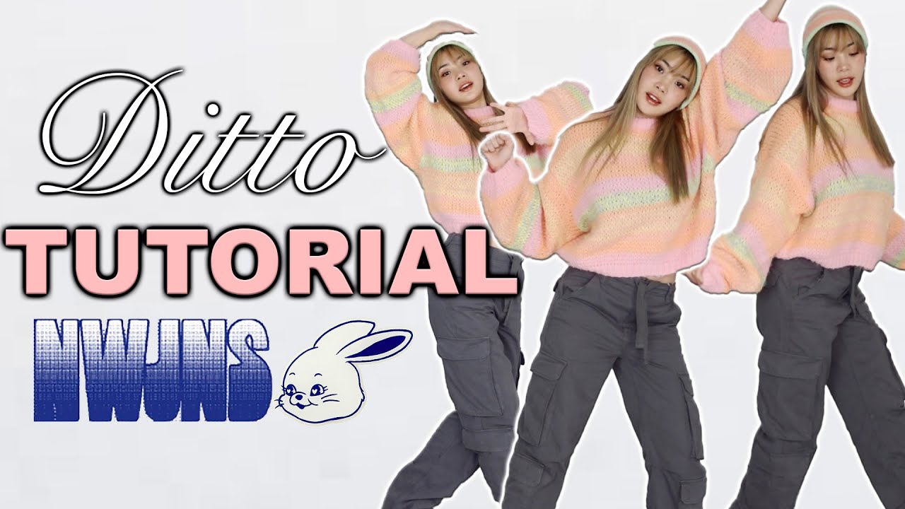 TUTORIAL *Ditto - NewJeans* en ESPAÑOL - paso a paso