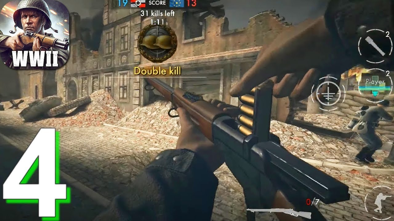 World War Heroes: WW2 Shooter Walkthrough Part 4 / Android iOS Gameplay HD