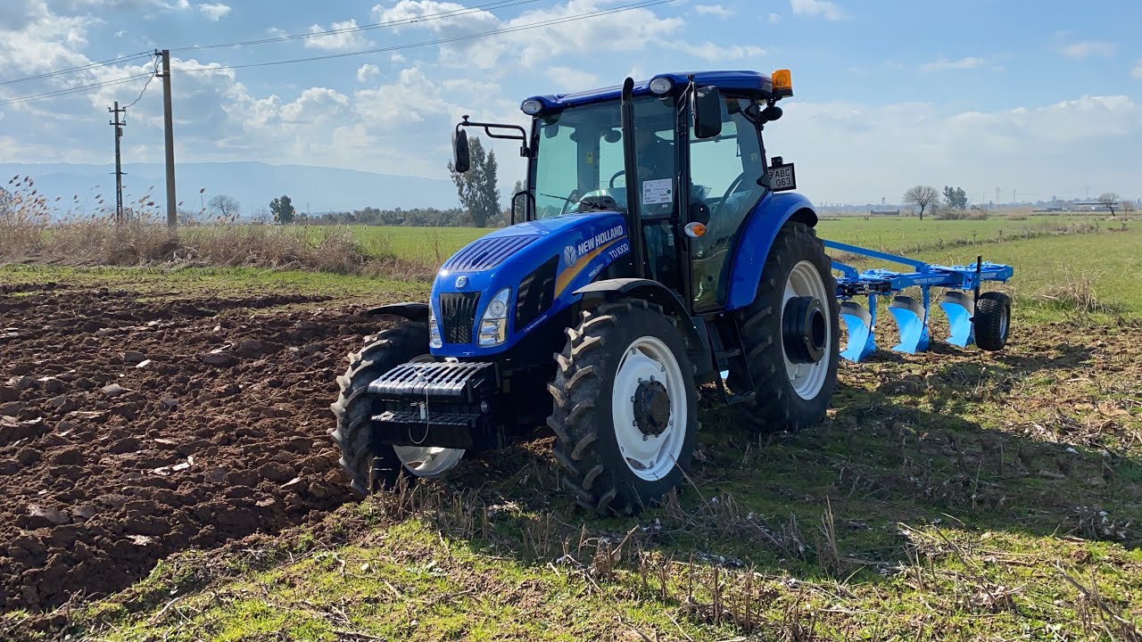 TRAKTÖRÜN İLK NADASI AYDIN PULLUK & NEW HOLLAND TD100D