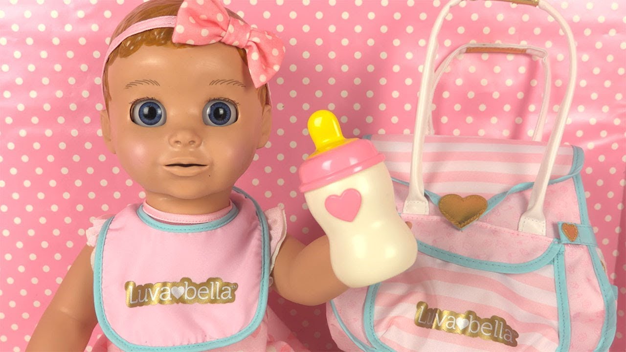 Luvabella Poupée Interactive 🌸Expressions et Mouvements Réalistes