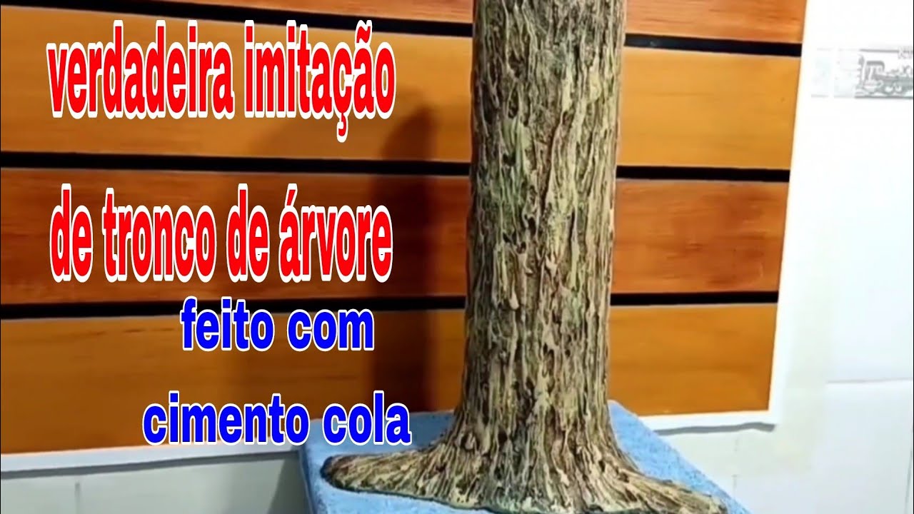 A maneira mais fácil de fazer efeito tronco de árvore